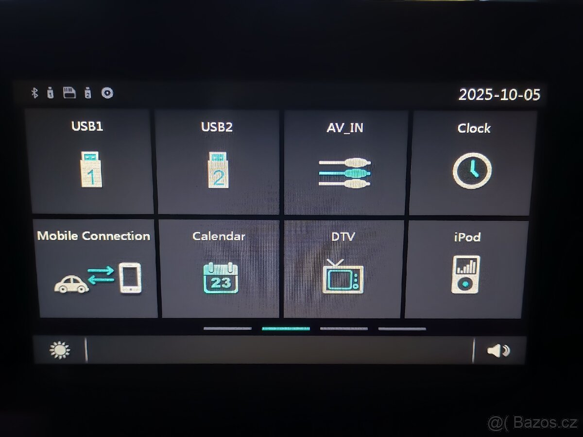 GPS multimediální autorádio pro Mitsubishi,Peugeot a Citroen - 7