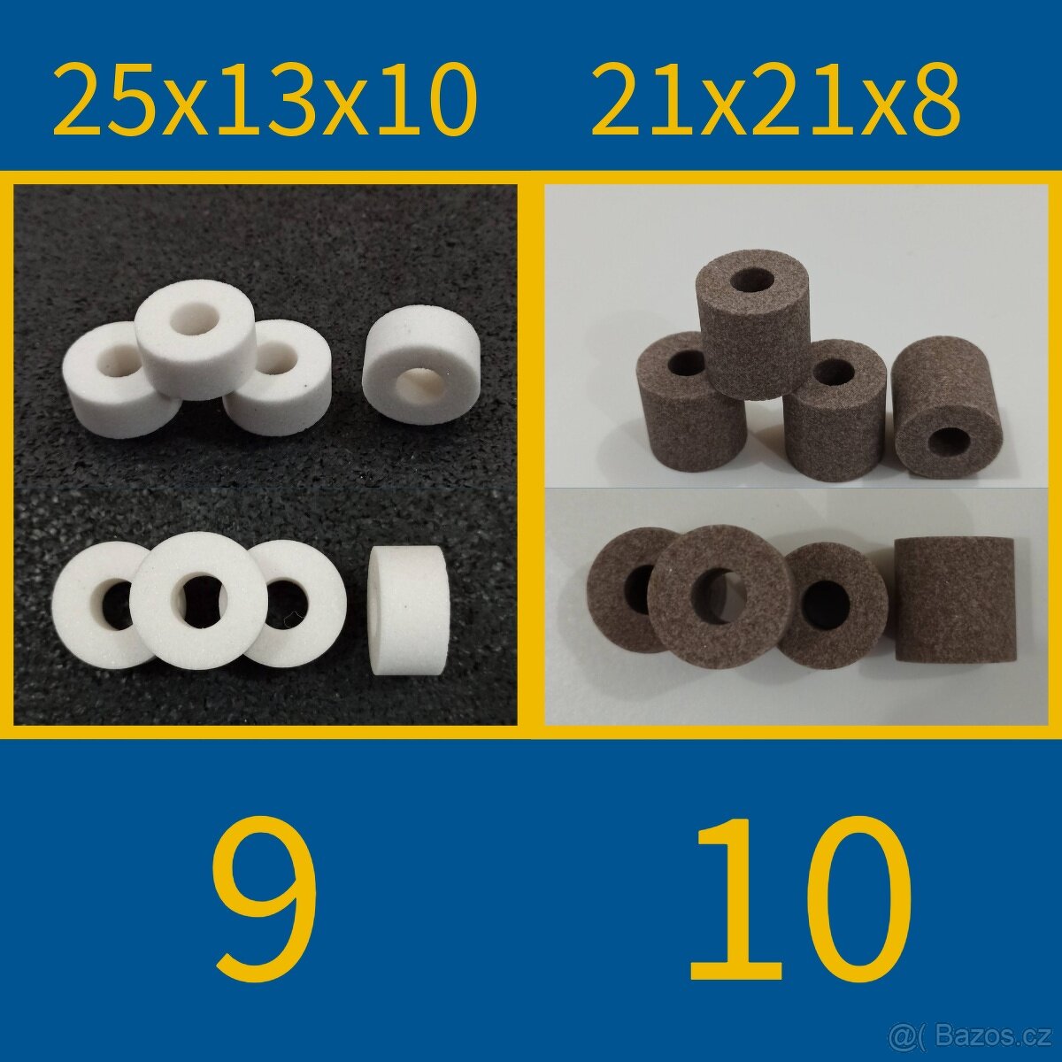 Brusná tělíska/kotouče - 7