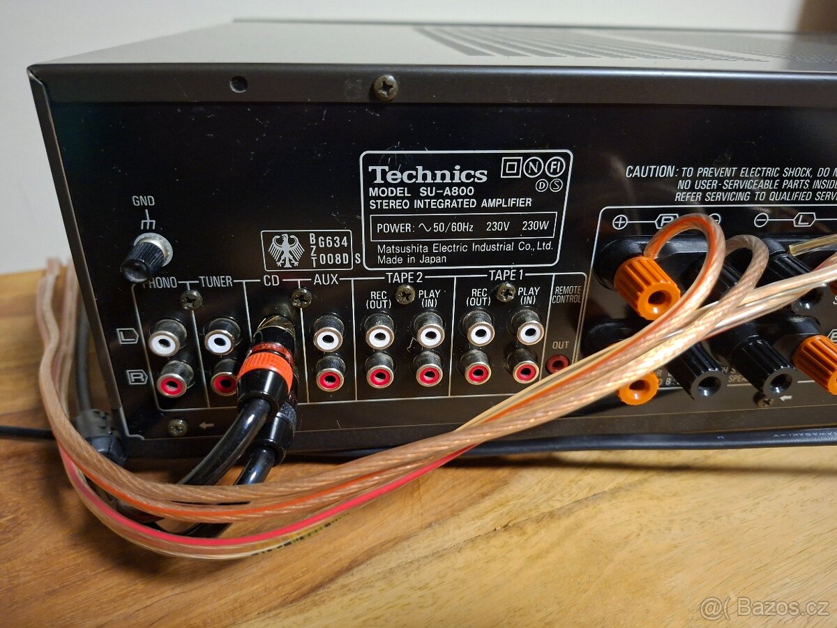 Technics SU-A800, MOS-FET zesilovač - 7