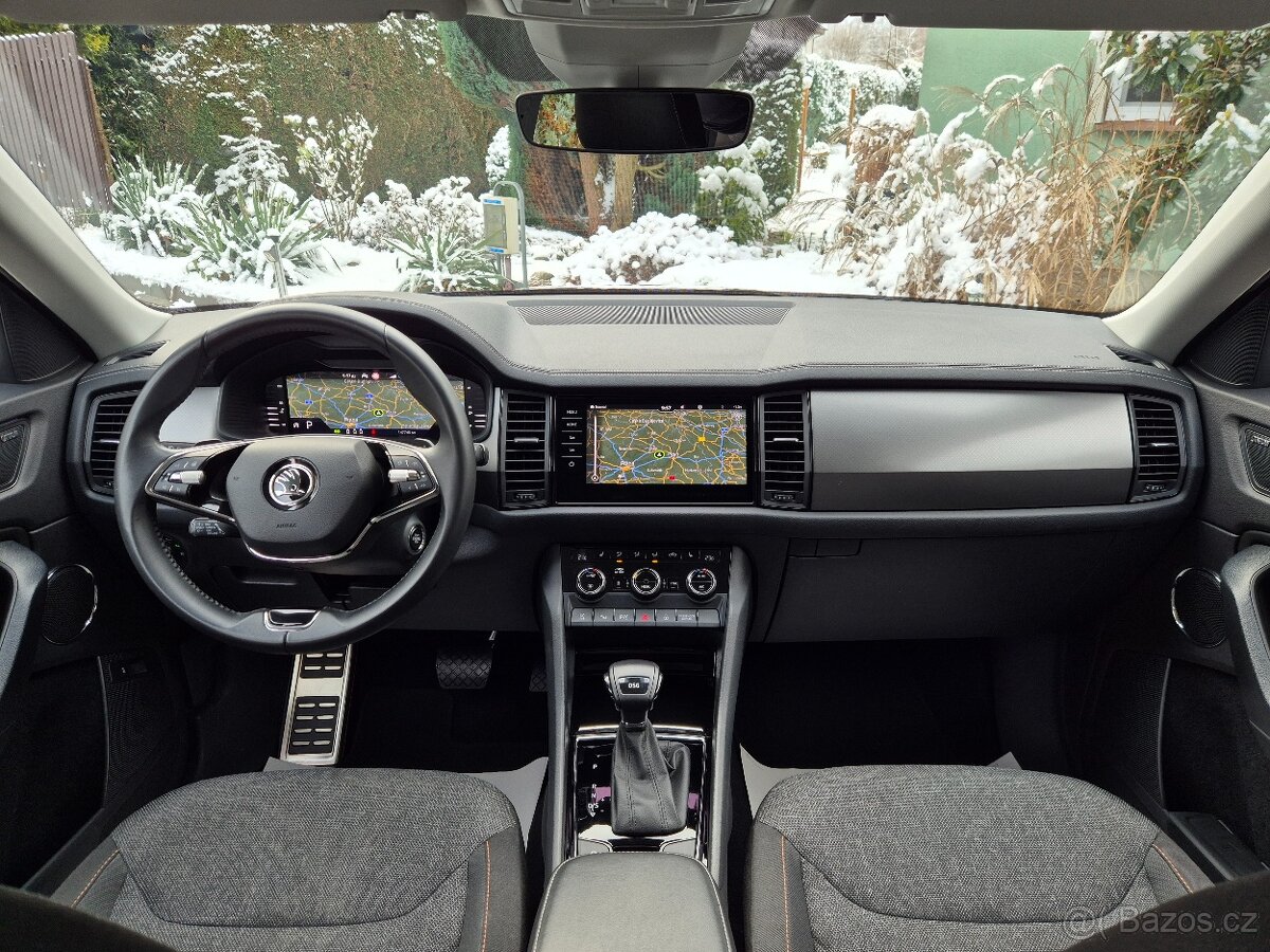 REZERVACE Škoda Kodiaq FL • 2022 •Webasto•360°•147tkm. - 7