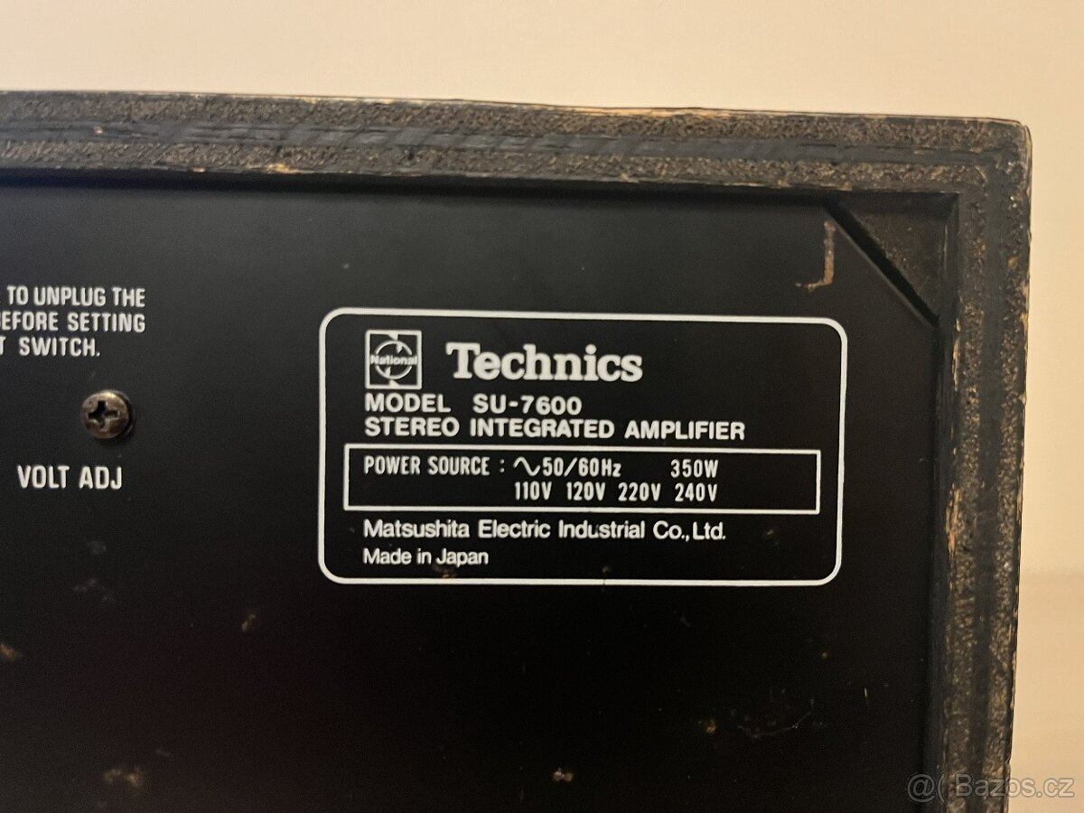 Technics SU-7600 - Integrovaný zesilovač - 7