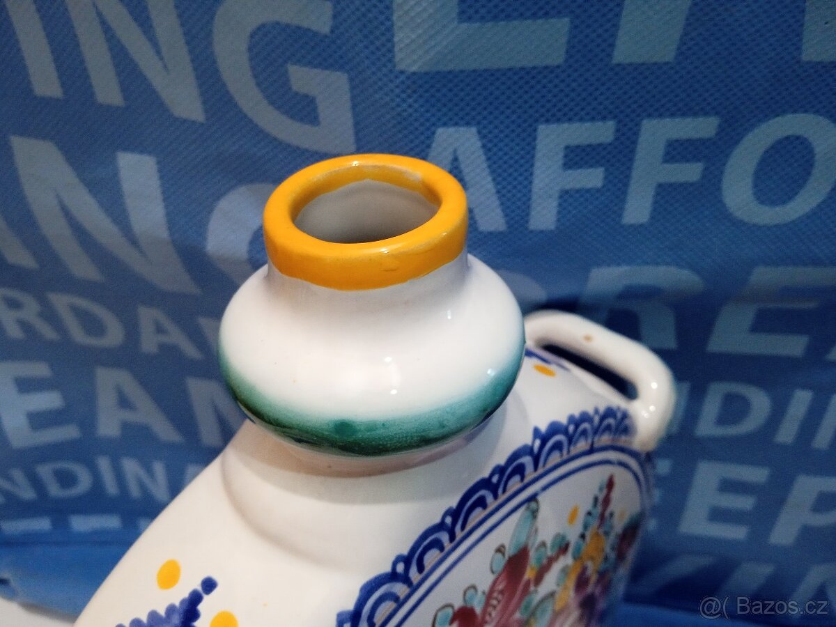 Fajánse keramika karafa, Dárek - 7