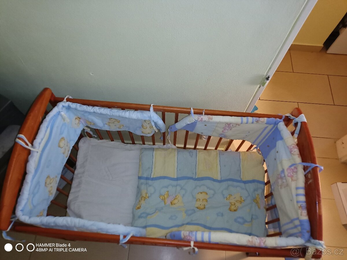 Dětská postýlka - SUPER STAV - 7