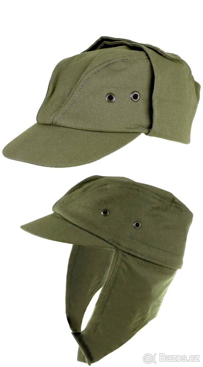 Nová uniforma maskáče vz85 kabát blůza kalhoty opasek ušanka - 7