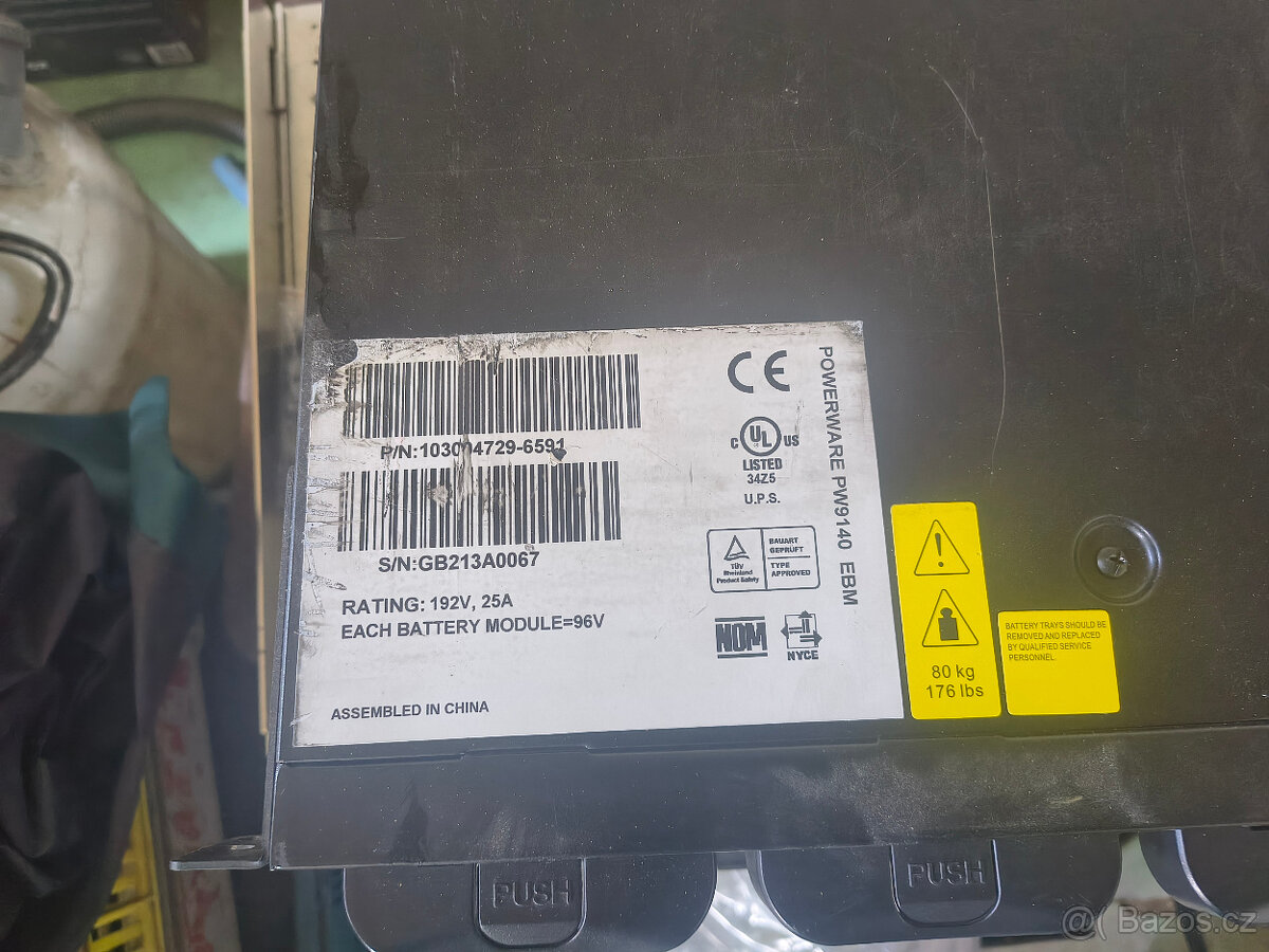 Prodám UPS Eaton Powerware PW9140 7,5kva - 7