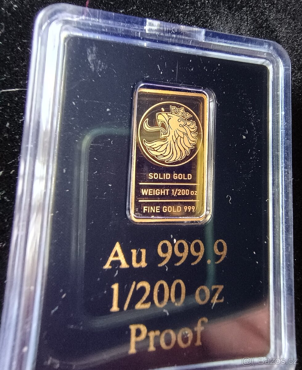 💸🎄🧑🎄Zlatá cihlička 999/1000 Masaryk - 7