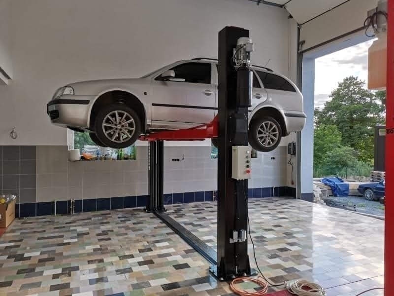 Dvousloupový zvedák BOR5000E 5000 KG NOVÝ NEPOUŽITÝ rv2025' - 7