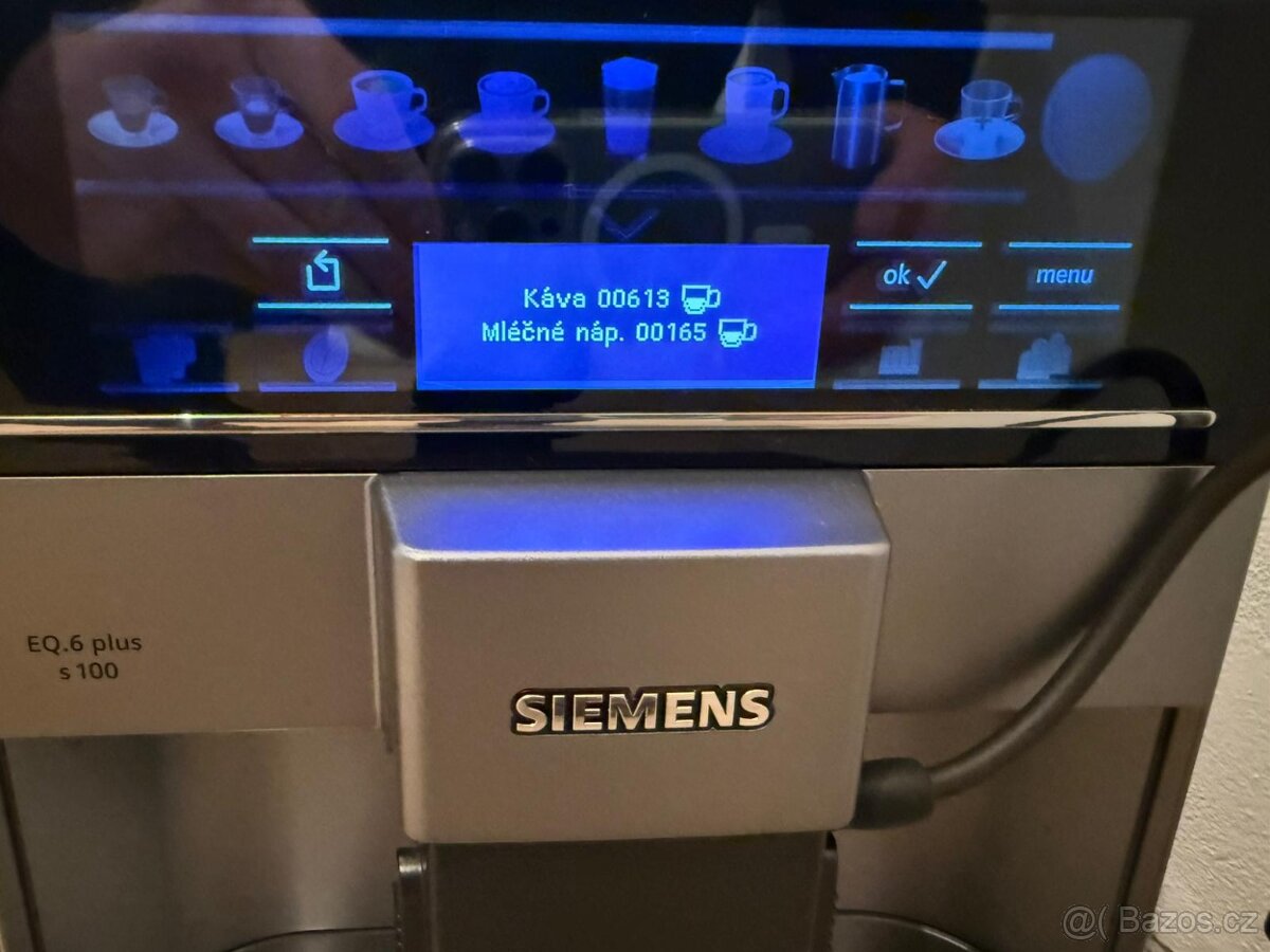 Kávovar Siemens EQ.6 Plus TOP stav, prodl. záruka - 7