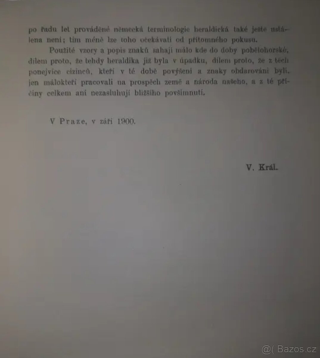 HERALDIKA 1900 VZÁCNOST - 7