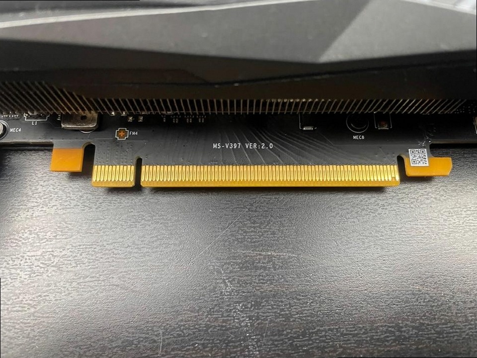 MSI RTX 3060ti Gaming X 8GB - 7