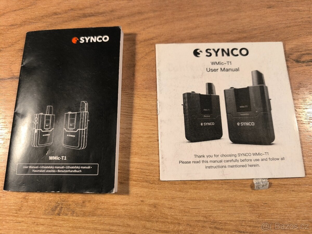 Bezdrátový UHF mikrofonní systém SYNCO - 7