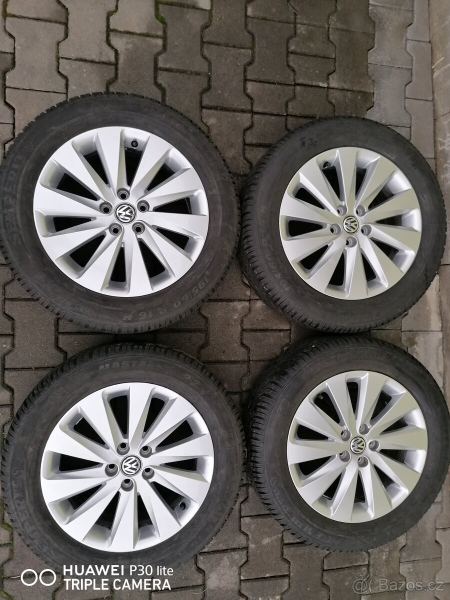 5x100 16 6J ET45 orig.Seat Arona,Kamiq,T-cross vč. zim pneu - 7