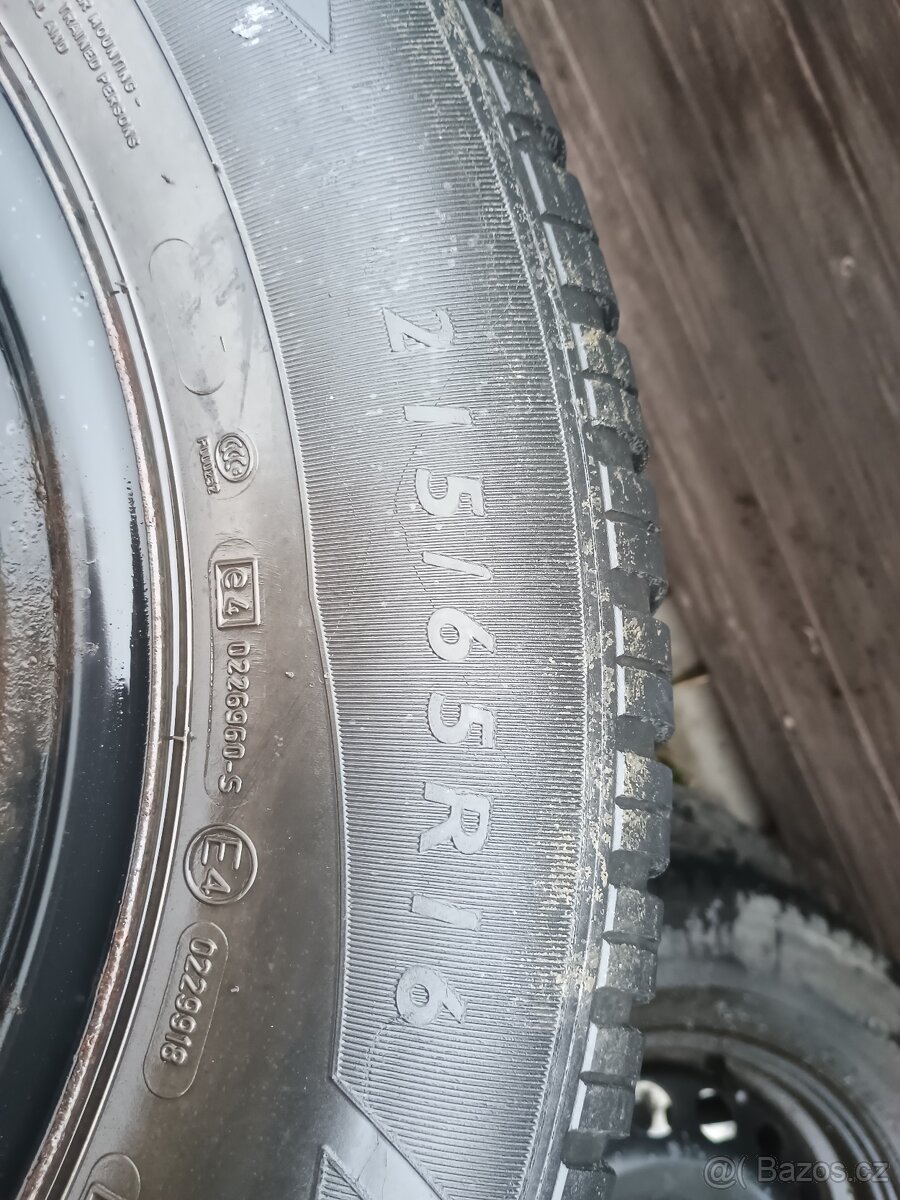 Prodám zimní kola.na VW Tiguan 5N - 7