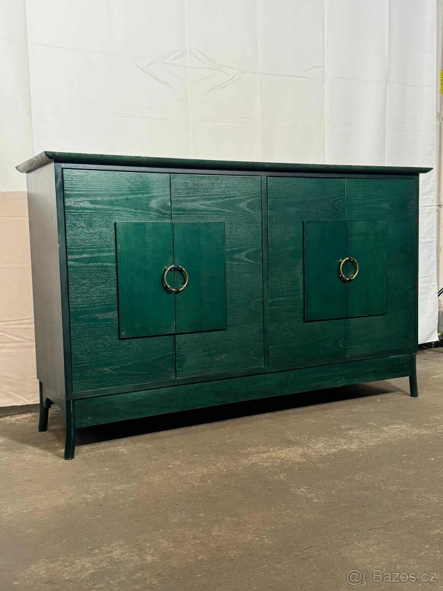 Designová zelená komoda (133004) - 7