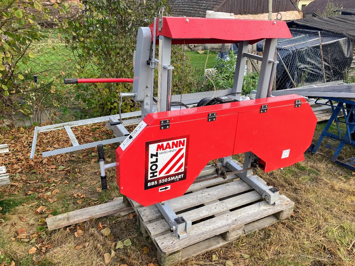 Kmenová pásová pila, katr BBS550Smart - jako nová - 7