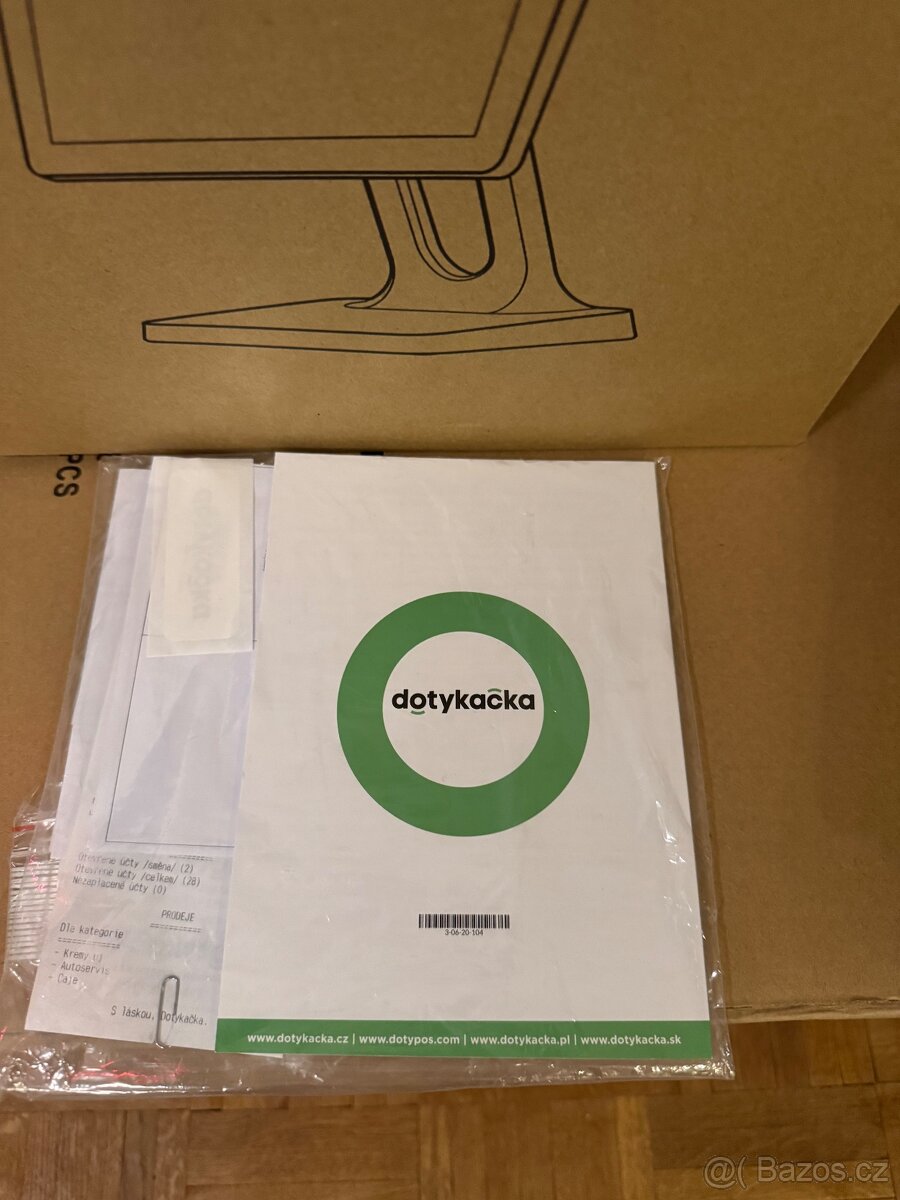 Dotykačka, čtečka 1D a 2D, tiskárna, stále v záruce - 7