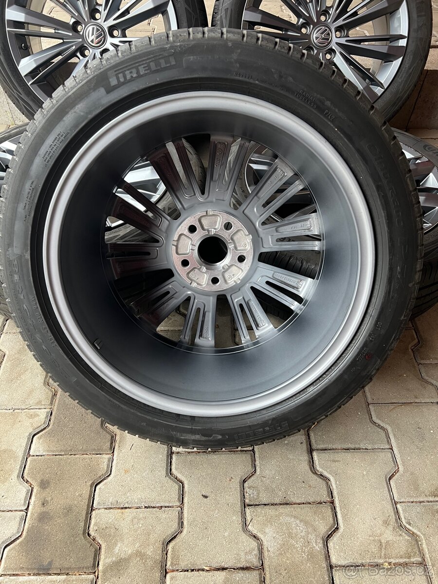 VW Passat B8 5x ALU letní kola 18" Liverpool 5 ks - 7