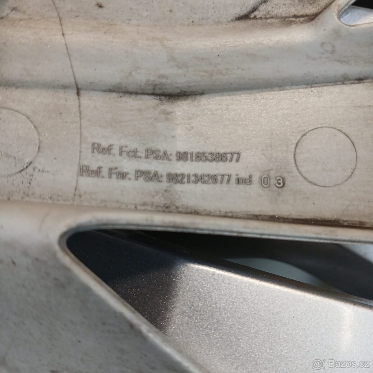 Originální poklice Peugeot 16" - 7