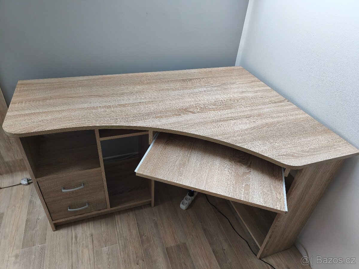 PC rohový stůl - 7