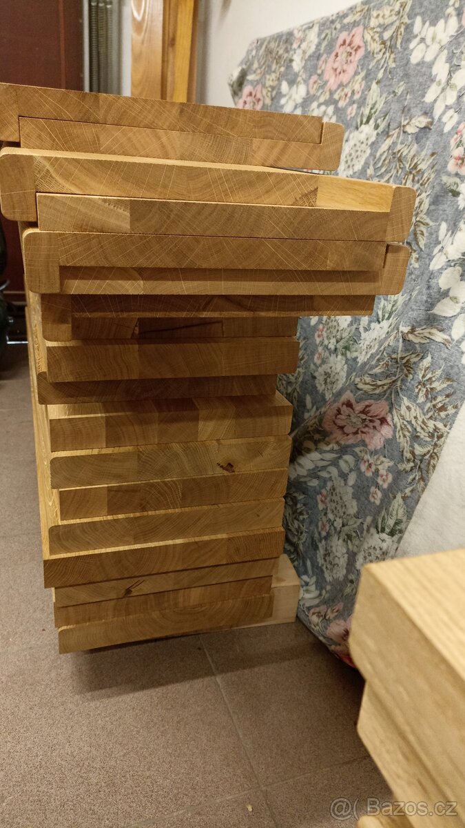 Dubové, jasanové schodnice nášlapy - 7