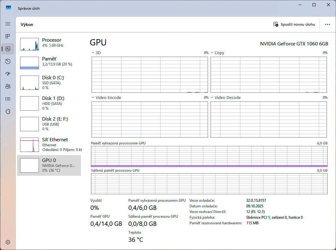 Levný Herní počítač s GTX 1060 -6GB GAMING OC - 7