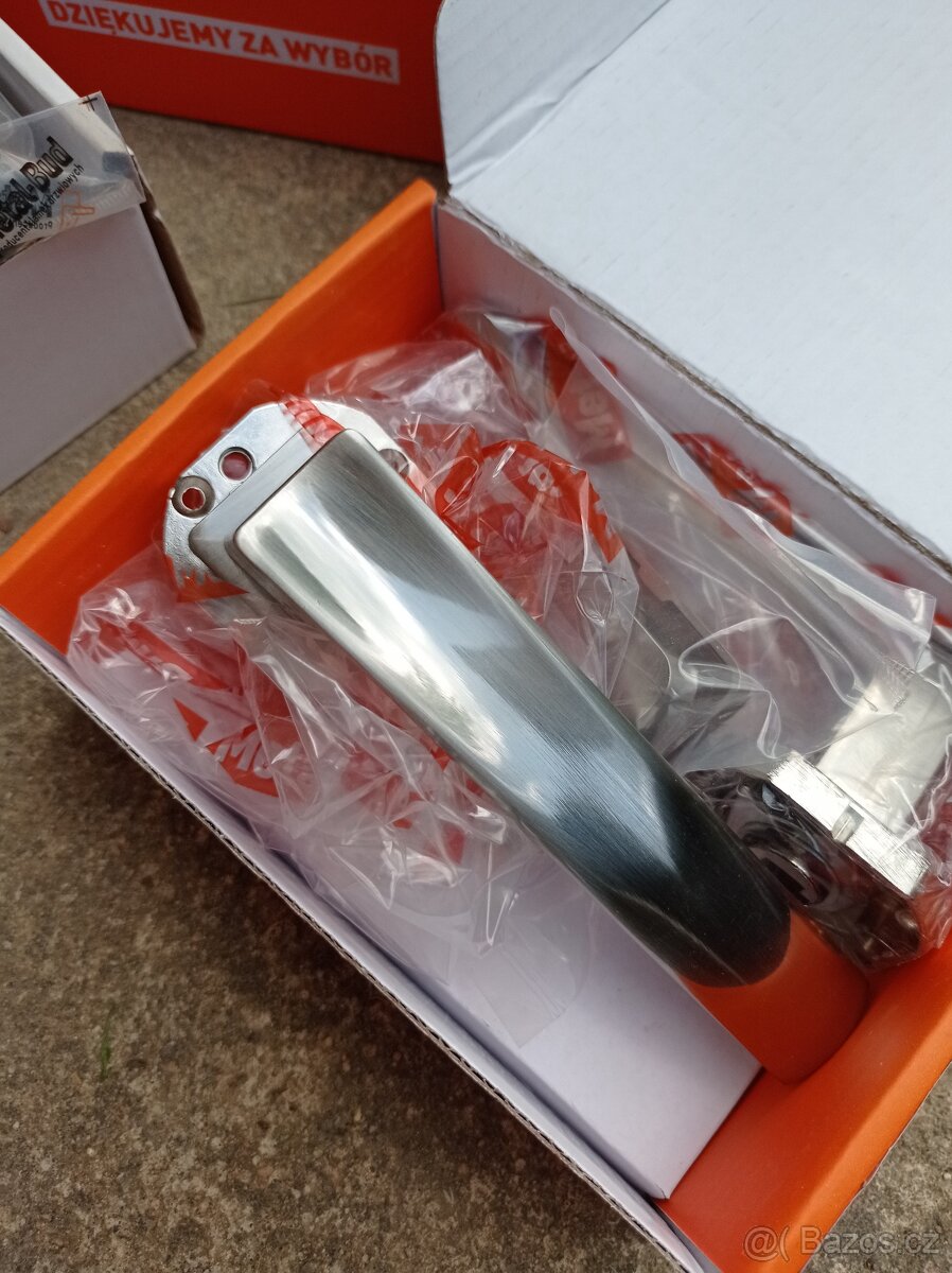 Dveřní klika Metal-Bud TOPAZ nerezová ocel - 7