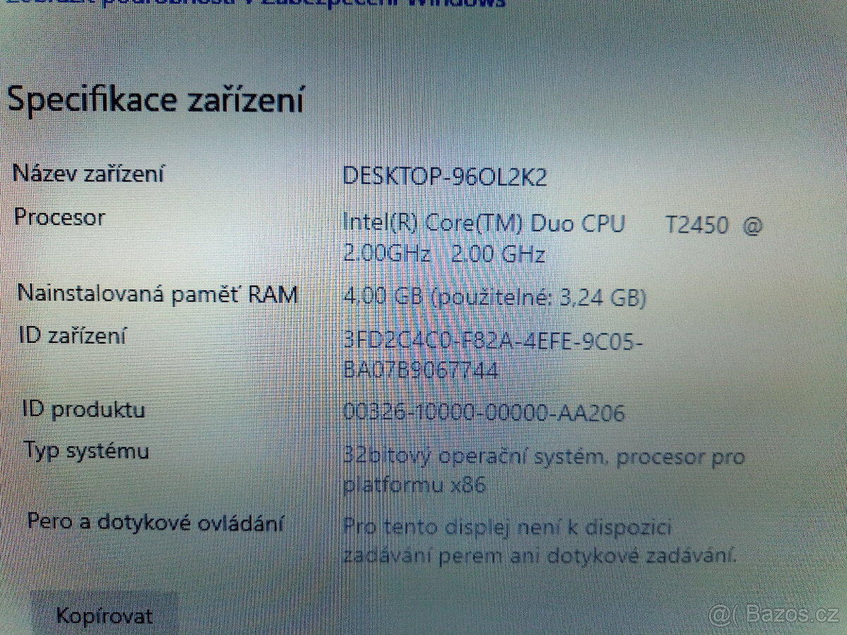 Notebook Fujitsu lifebook - 7