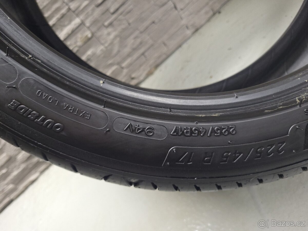 4x 225/45R17 Michelin Primacy 4 NOVÉ - 7