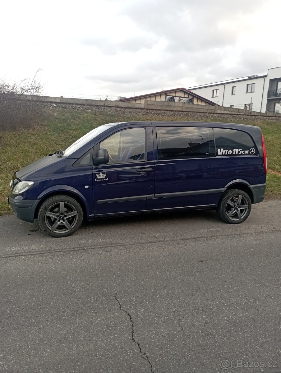 Mercedes Vito 115 diesel 2,2 cdi nejsilnější - 7