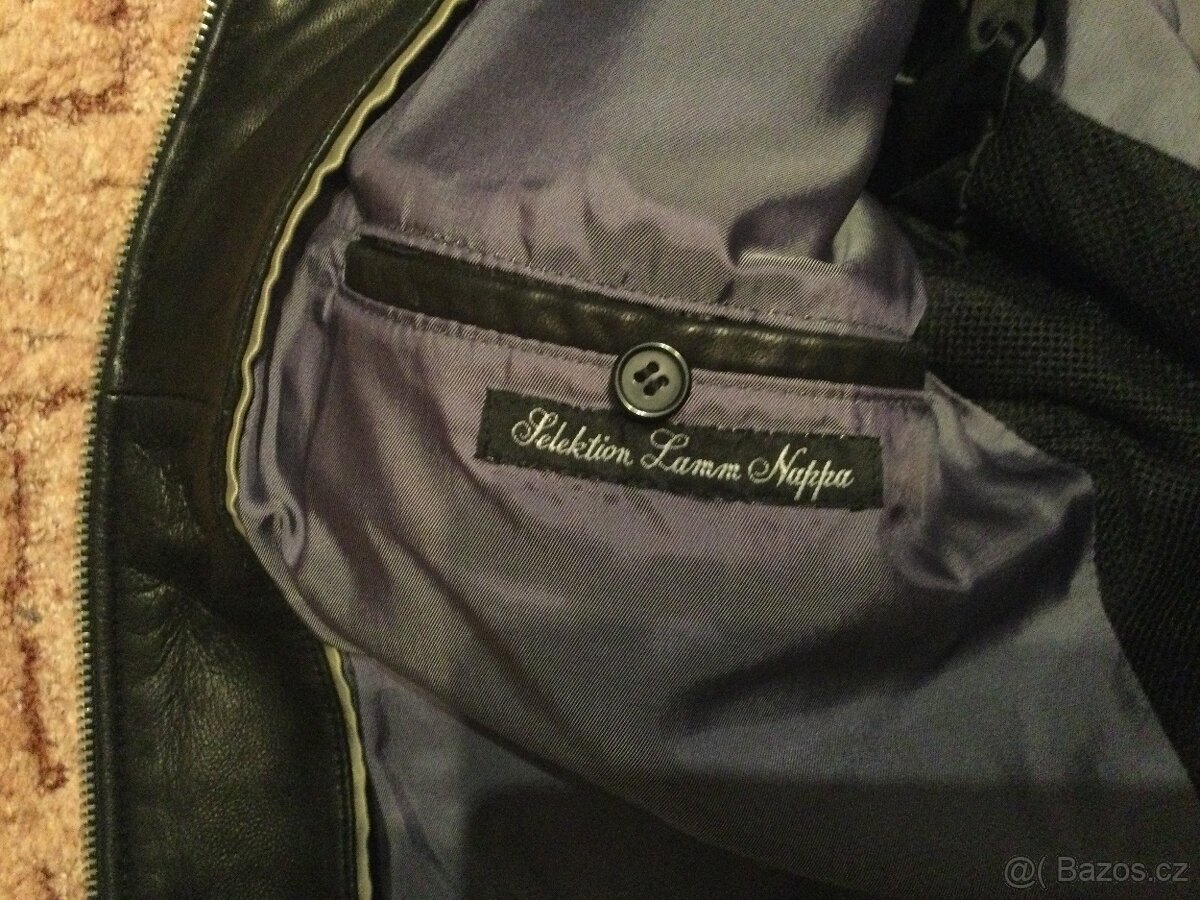 Pánská kožená bunda - 7