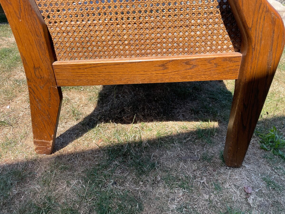 Rustikální dvojmístná pohovka - 7