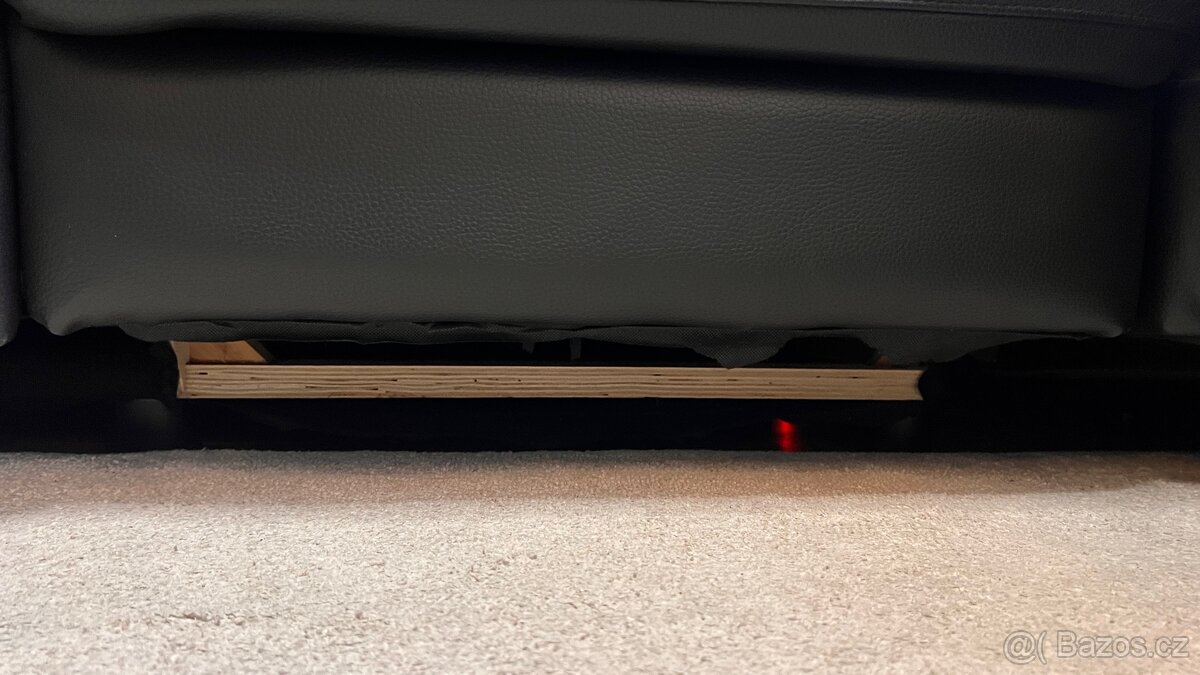 Kožená rohová sedačka - 7