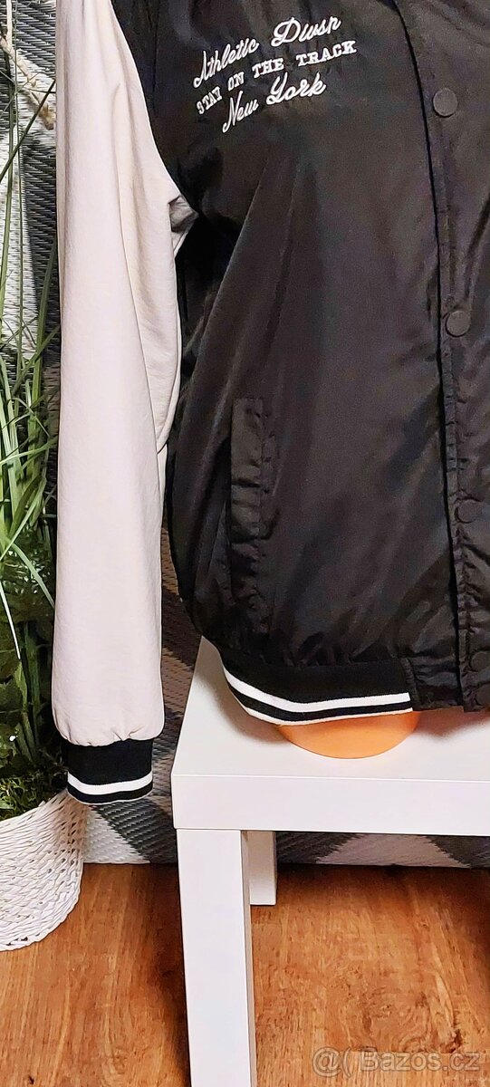 FRAJERSKÁ PŘECHODOVÁ BOMBER BUNDA - NEW LOOK - vel. 170 - 7