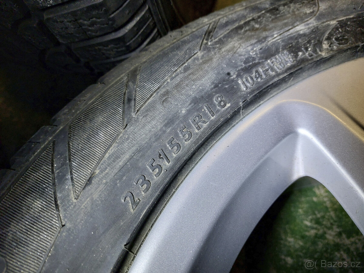 Originál alu kola 18" na Audi A6 Allroad zimní - 7