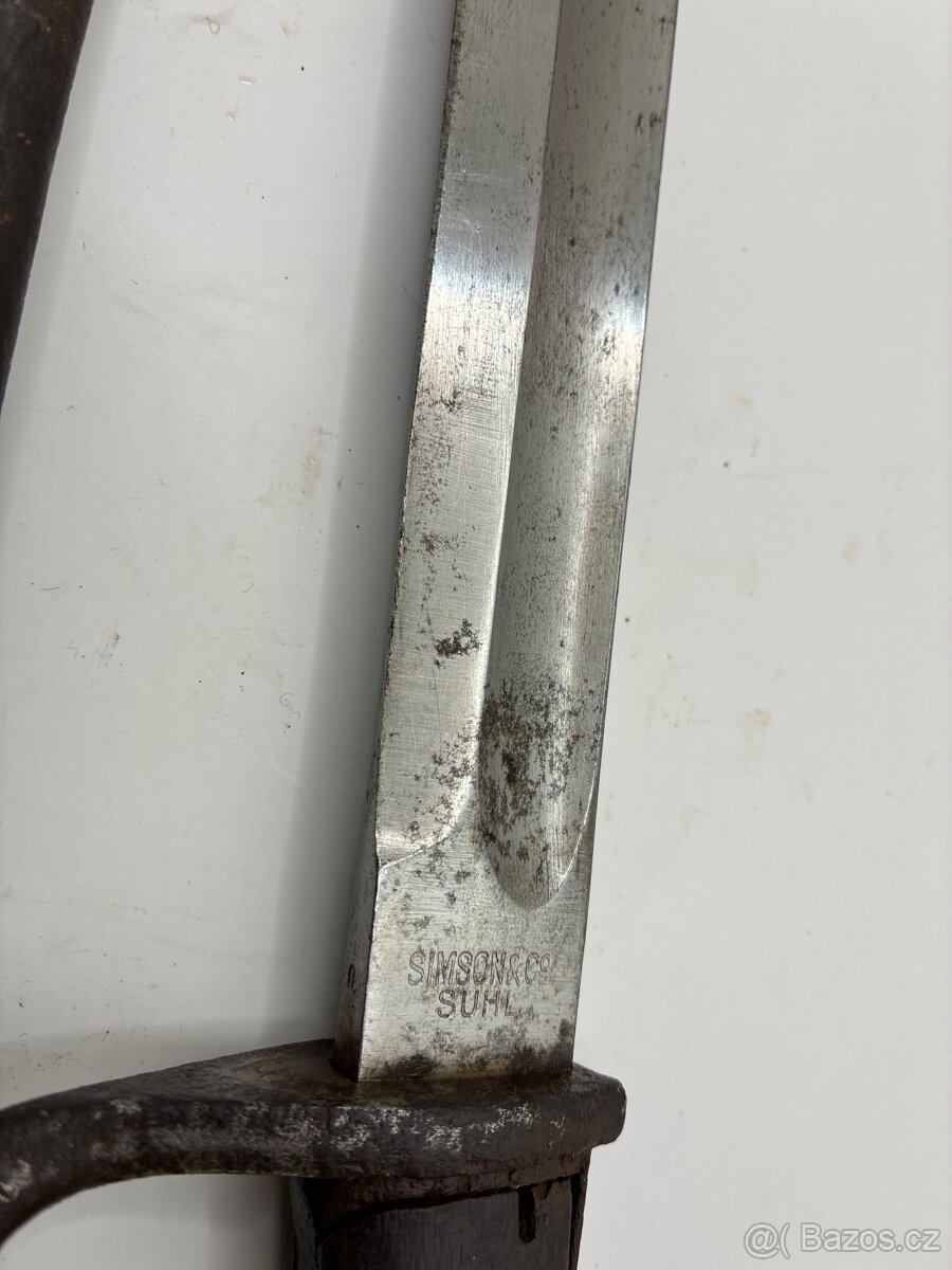 Bajonet / bodák Mauser ´´reznik´´ M98/05, 1. - 7