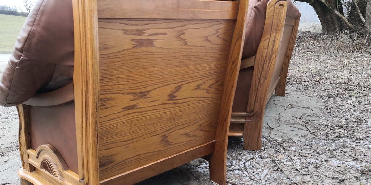 Kožená sedací souprava 3+2+1 - 7