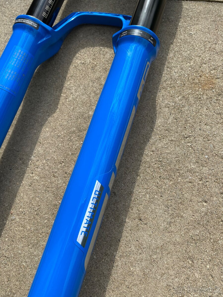 RockShox SID SL Ultimate Remote 2P 100 mm (Sid blue) - 7