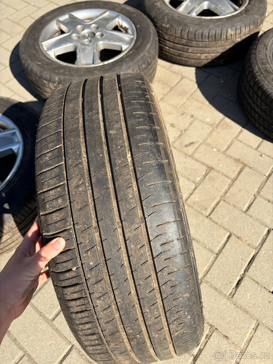 Letní pneu s diskama 215/55 R16 - 7