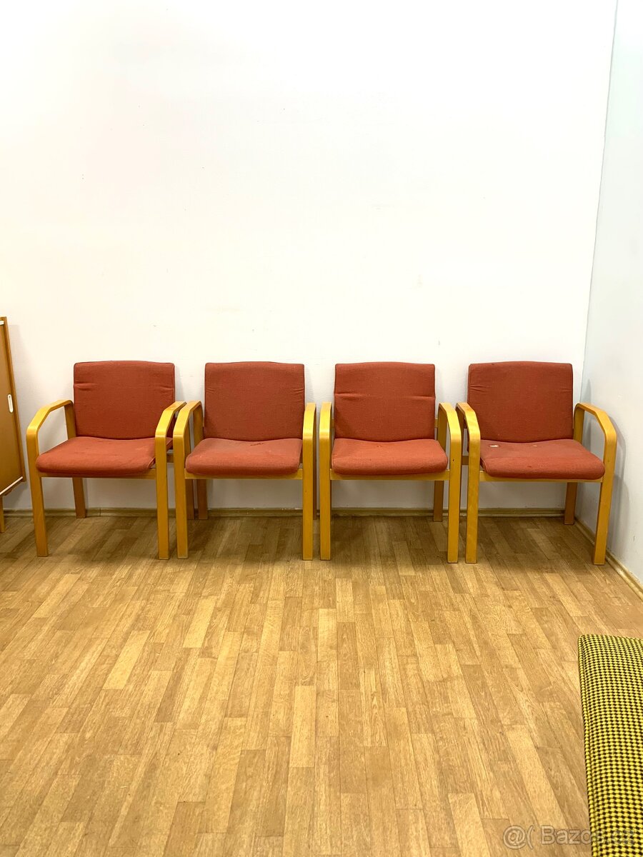 Retro křesla TON 70. léta područky - 7