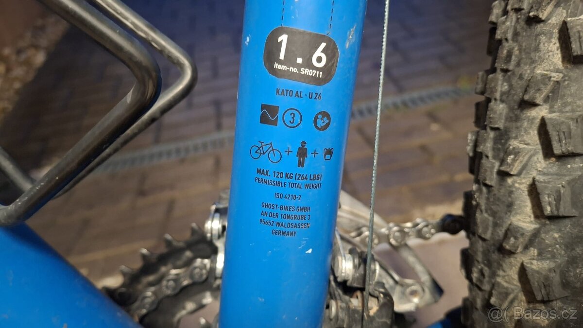 Horské kolo GHOST KATO 26" velikost S - 7