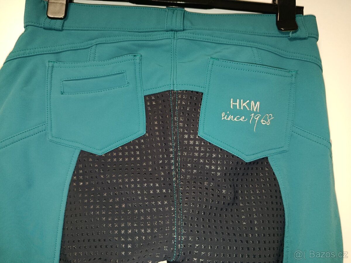 Zimní zateplené softshell rajtky HKM - 7