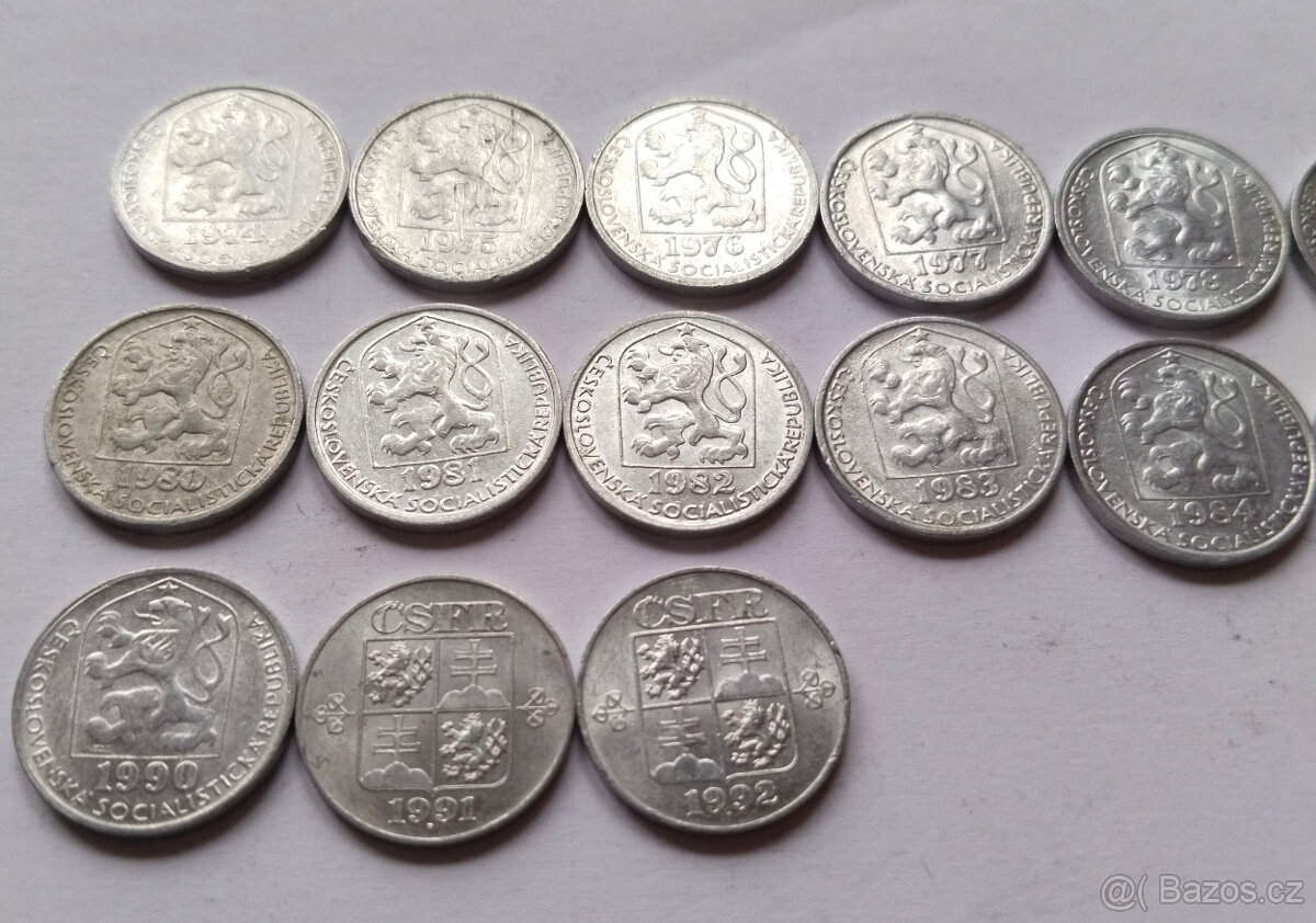 19x 10 haléřů Československo Celá sada - 7