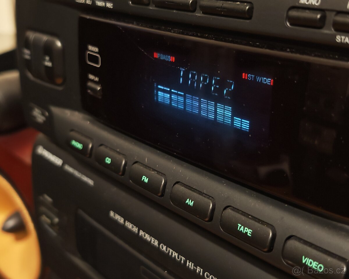 Hifi vĕž Pioneer gramofon, MGF, Bluetooth - 7