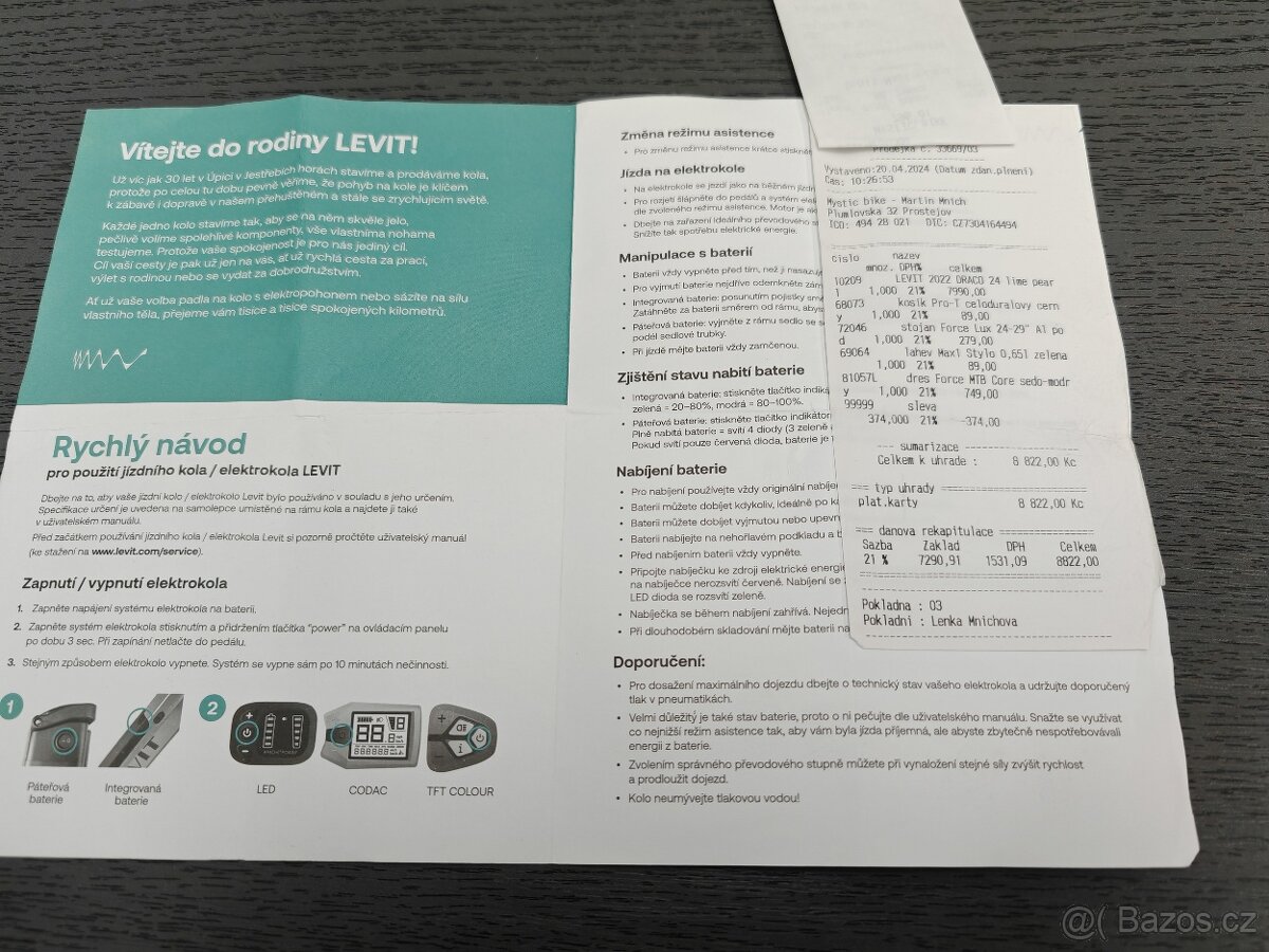 Dětské horské kolo Levit Draco 24 - 7