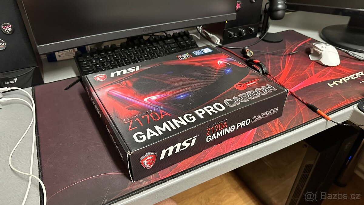 MSI Z170A GAMING PRO CARBON + i5-6600K (4C/4T) - 7