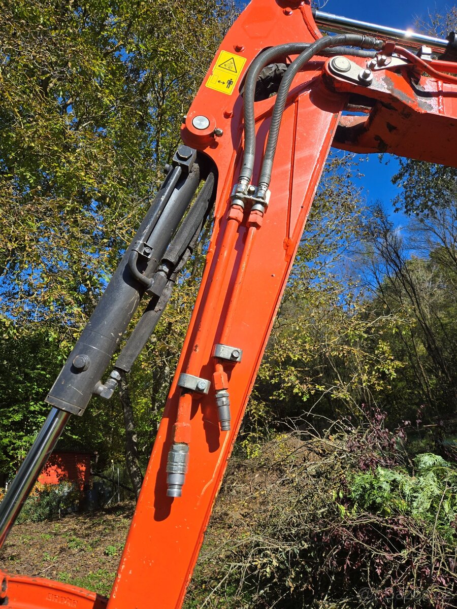 Minibagr KUBOTA U36-4 2018, klimatizace - 7