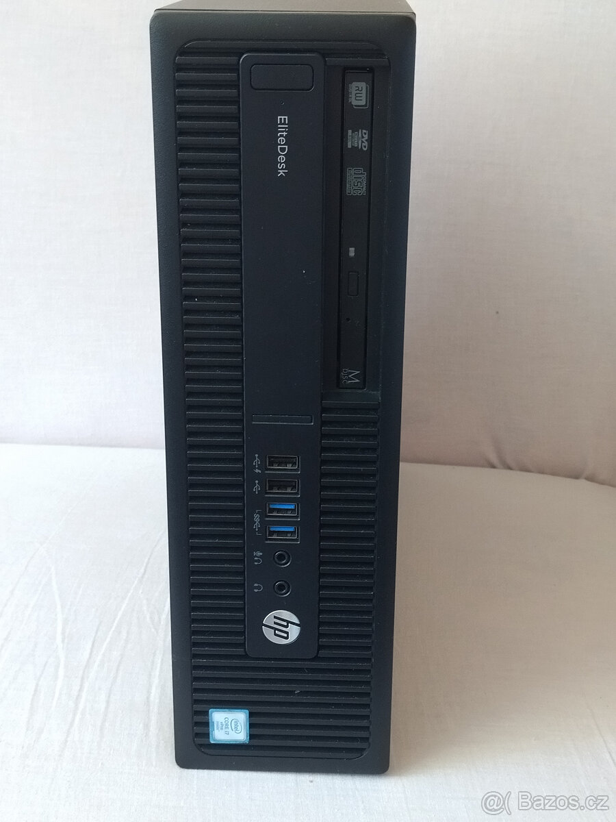 HP EliteDesk 800 G2 SFF, i7, 8 GB, 240 GB, Wind.11 - 7