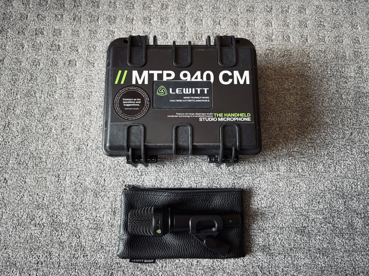 Špičkový mikrofon Lewitt MTP 940 CM - 7