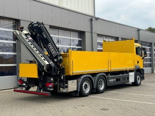 021 MAN TGS 26.430 - 6x2 - Valník + HRFASSI F235 – EURO 6 - 7