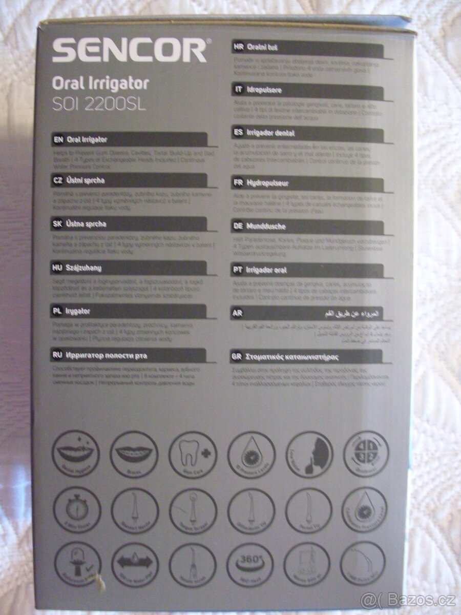 Sencor ústní sprcha - 7